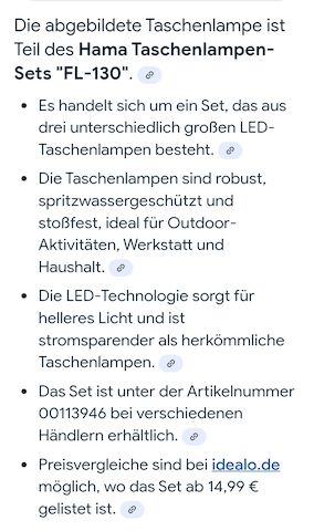 Taschenlampe "FL-130"