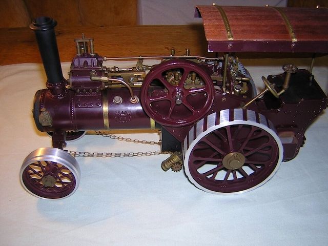 Regner Dampftraktor Dampfmaschine 1:16 sehr schön, ca. 1985