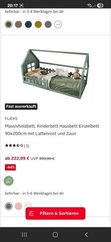 Kinderbett Haus