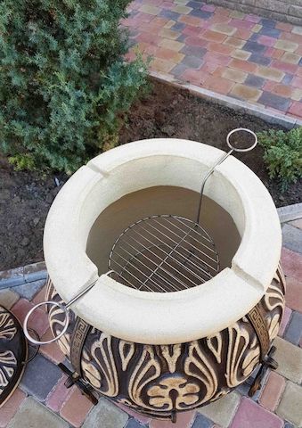 Tandoor ATTIKA 85L | Premium Grillofen Schamott