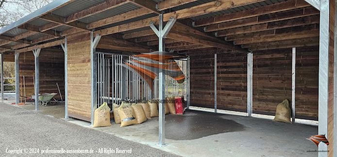 Pferdestall bauen & Außenbox kaufen - Pferdebox und Offenstall, Weidehütte Top - Pferdeunterstand