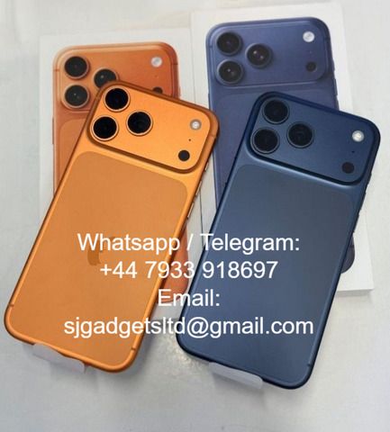 Apple iPhone 17 Pro Max, iPhone 17 Pro, iPhone 17, iPhone Air, iPhone 16 pro max
