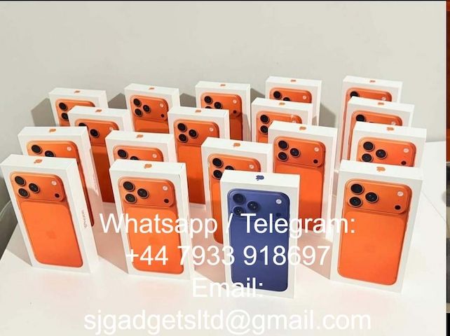 Apple iPhone 17 Pro Max, iPhone 17 Pro, iPhone 17, iPhone Air, iPhone 16 pro max