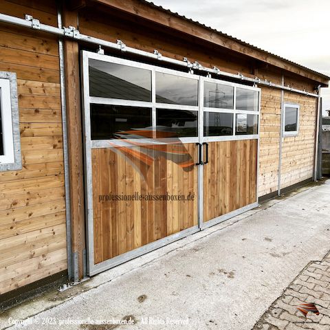 Pferdestalltür & Paddocktür | Schiebetür & Tor für Stall und Weide