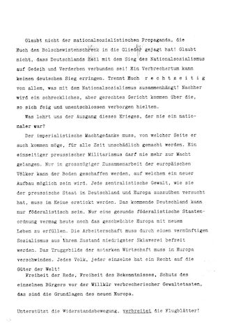 Weisse Rose – Dauerausstellung, weltweit einzigartig und einmalig (zu verschenken)