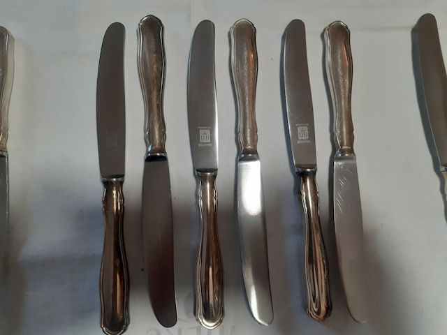 Bruckmann Sächsisches Hofmuster 800er Silber Besteck 66 Teilig