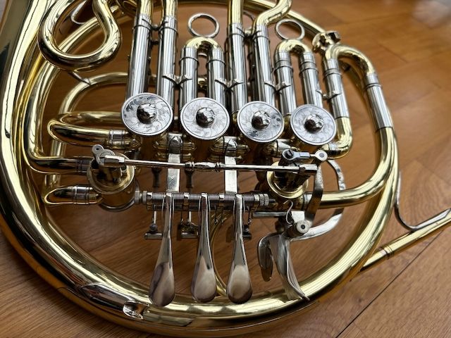 Waldhorn Alexander 107 B/F-alto mit Stopfventil