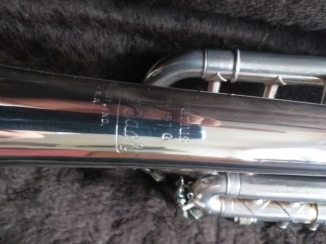 B-Trompete Bach Stradivarius 37 Silber