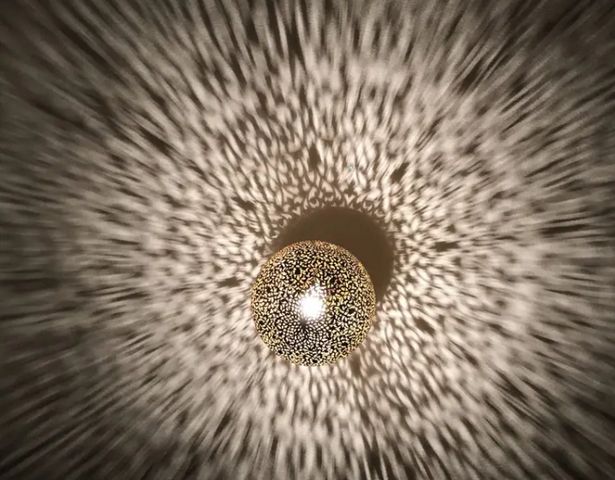 Orientalische MMarokkanische Messing Deckenlampe