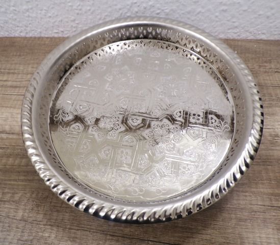 Orientalischer Teeset Unikat Marokko Fes Teeglas Teekanne Tablett