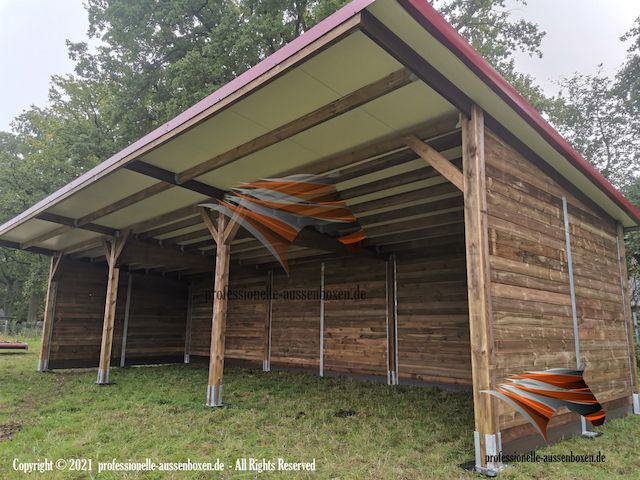 Weidehütten für Pferde - Offenstall kaufen, Pferdeunterstand & Laufstall für Pferde