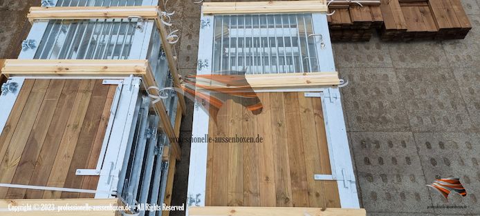 Stalltür kaufen & Paddocktür - Scheibetore | Pferdestalltür