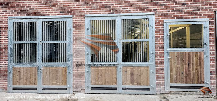 Stalltür kaufen & Paddocktür - Scheibetore | Pferdestalltür