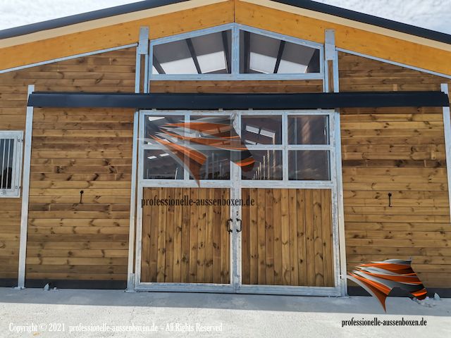 Stalltür kaufen & Paddocktür - Scheibetore | Pferdestalltür