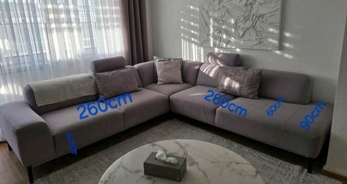 Couch, Sofa, Eckcouch, Wohnlandschaft