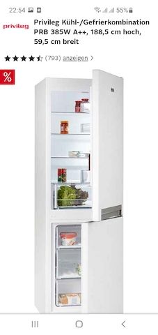 Kühl-/ Gefrierkombination