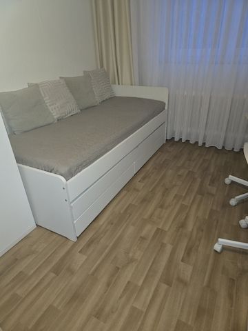 Bett mit Ausziehbett und Bettkasten Släkt Ikea