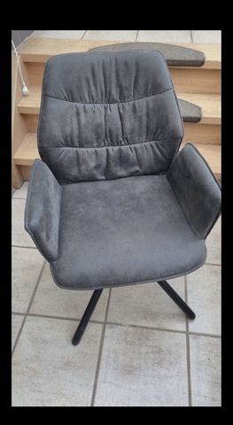 Esszimmer-Polsterstühle mit Drehfunktion