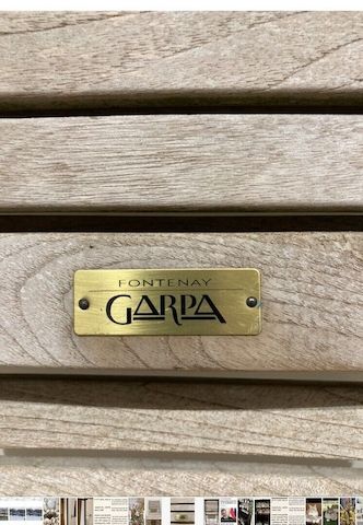 6 Garpa Fontenay Gartenstühle Original mit toller Patina in sehr Gutem Zustand