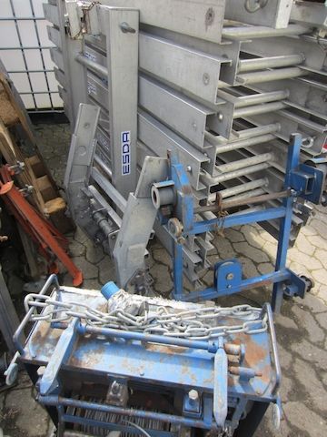 16 m Esda Dachdeckeraufzug Bauaufzug wie Geda Lift oder Böcker Aufzug