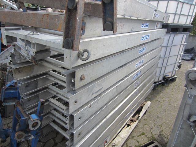 16 m Esda Dachdeckeraufzug Bauaufzug wie Geda Lift oder Böcker Aufzug