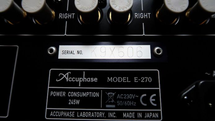 ACCUPHASE E-270 Vollverstärker - PIA - High End - in OVP