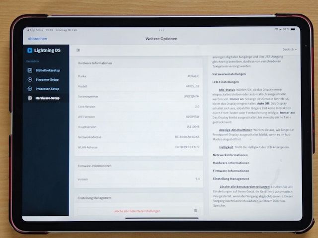 Auralic Aries G2 High-End Streaming-Bridge, inkl. Original-Zubehör, Topzustand!