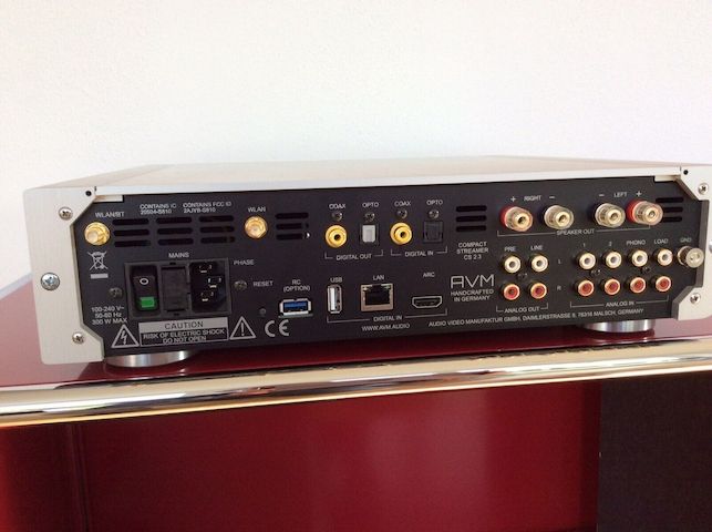 AVM CS 2.3 Silber all in one, Streamer, Amp., Netzwerk, Laufwerk