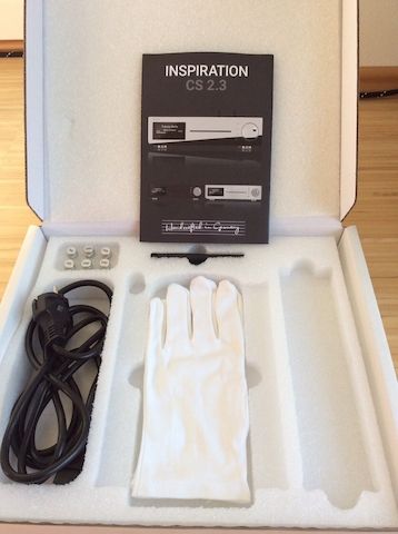 AVM CS 2.3 Silber all in one, Streamer, Amp., Netzwerk, Laufwerk