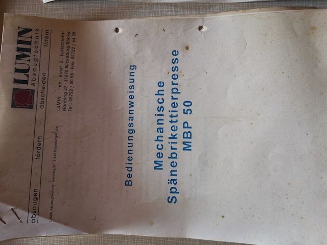 Brikettpresse Brikett Brikettierpresse