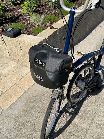 Brompton H6L blue mit Koffer