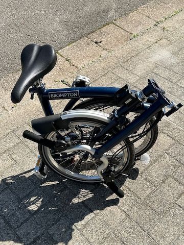 Brompton H6L blue mit Koffer