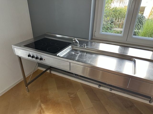 Bulthaup Werkbank System 20 Edelstahl Küchenwerkbank Küche Industrial Design