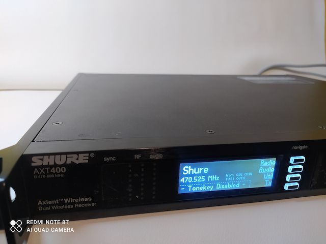Shure Axient AXT400 Dual Receiver