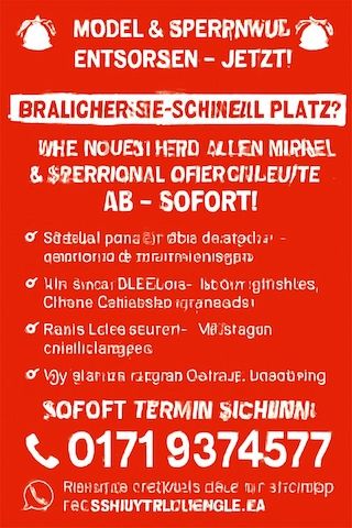 🚨 Möbel & Sperrmüll jetzt abholen lassen – SOFORT!