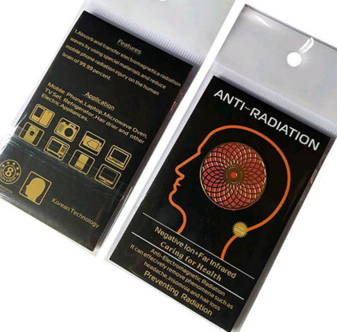 Anti Radiation EMF Strahlungsschutz 2 Stück