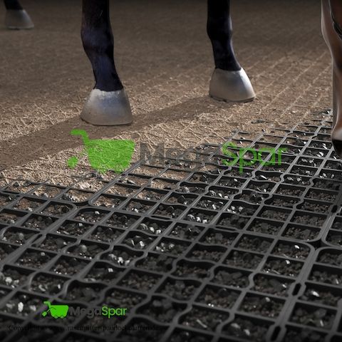 Paddockplatten & Rasengitter, Kieswaben - ideal für den Paddockbau