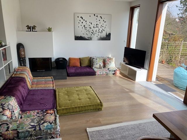 Ein sehr schönes Mah Jong Sofa - von Roche Bobois -im Missoni-Stoff!