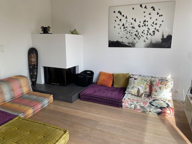 Ein sehr schönes Mah Jong Sofa - von Roche Bobois -im Missoni-Stoff!