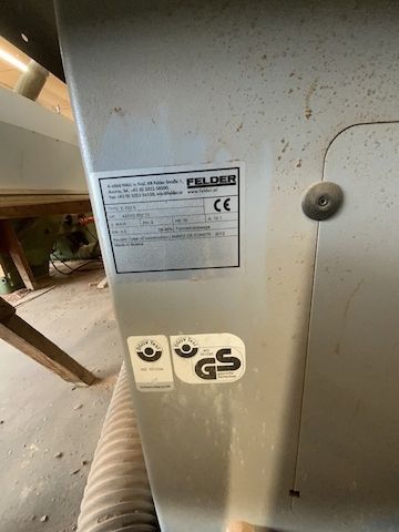 Formatkreissäge Felder K700S, Bj 2012, mit Auslegertisch