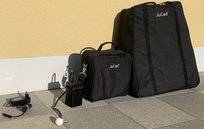 Golf Caddy Elektro - JuCad drive SL Classic aus Titan - gebraucht - top Zustand