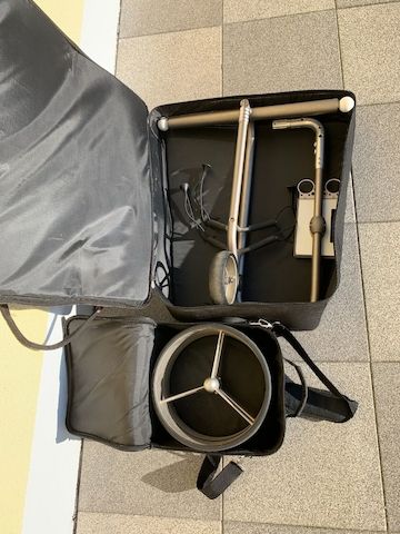 Golf Caddy Elektro - JuCad drive SL Classic aus Titan - gebraucht - top Zustand