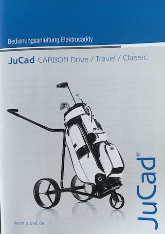 Golf Caddy Elektro - JuCad drive SL Classic aus Titan - gebraucht - top Zustand