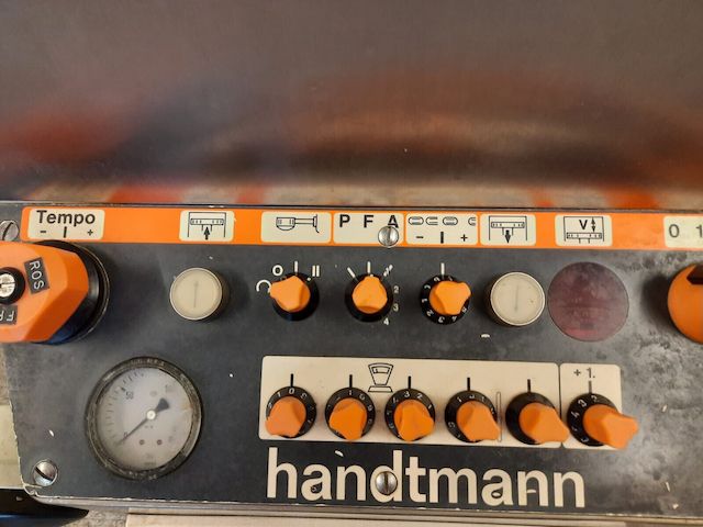 Handmann Kolbenfüller 30L fahrbar auf Edelstahlroller