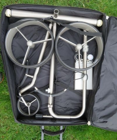 JuCad Elektro-Trolley drive 2.0 + Golftrolly elektrisch + viel Zubehör