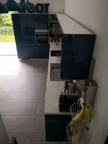 Nolte Küche in Petrol. 2,20x4,50 sehr guter Zustand mit Siemens-Elektrogeräten