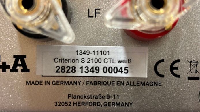 T+A Criterion S 2100 CTL 3-Wege-Transmissionline-Standlautsprecher (Paar)