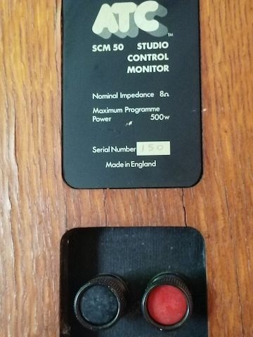 ATC SCM 50 gebrauchte Studiomonitore