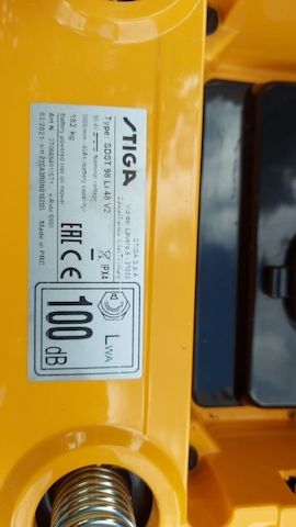 Aufsitzmäher Rasenmäher Stiga E-Ride S 500