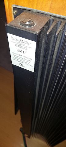 Backes & Müller BM18 Prozessor in Kirschholz - Baujahr 2003 (1 Paar)